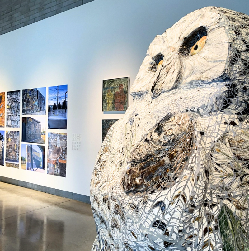 Lisa Creskey at Canadian Clay & Glass Gallery