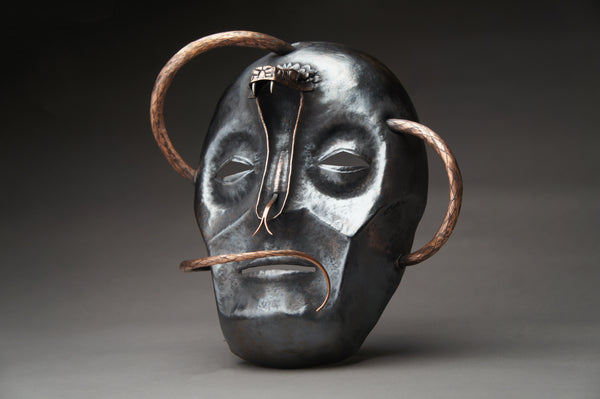 'Swallow' Snake Mask by Rayce Min