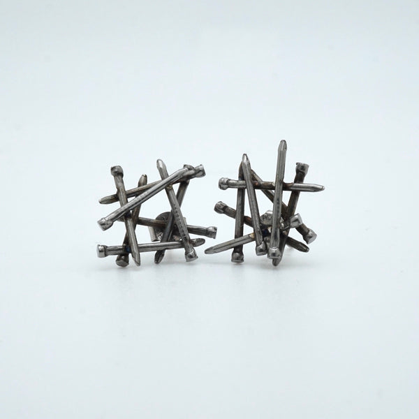 Brad Nail Stud Earrings by Brooklyn Soucie