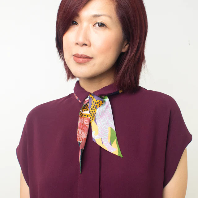 Multi-Color Tigress Silk Twilly Ring Set by Dora Nola – L.A. Pai Gallery