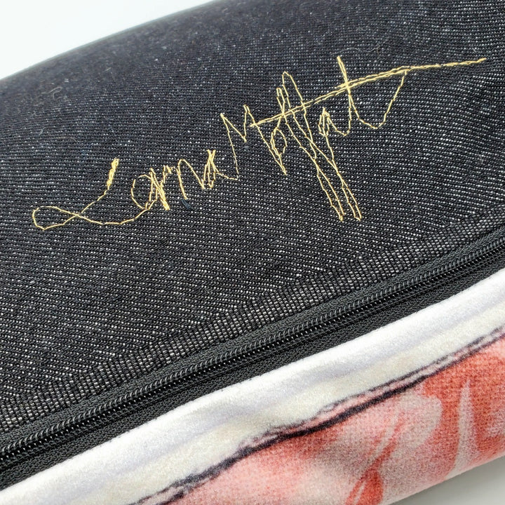 'Ruby' Velvet Pillow, 10"x20".