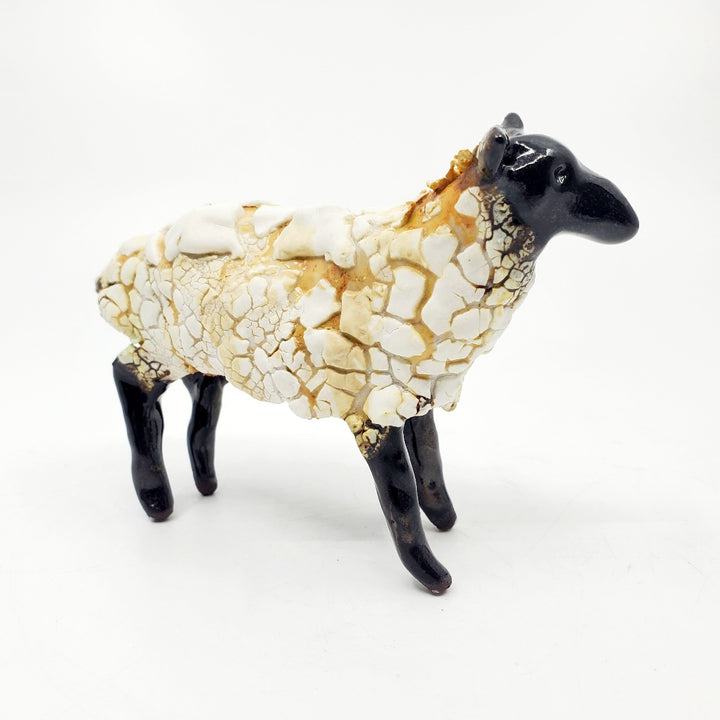 Small Sheep - small ceramic sculptures. - MEDIUM SMALL