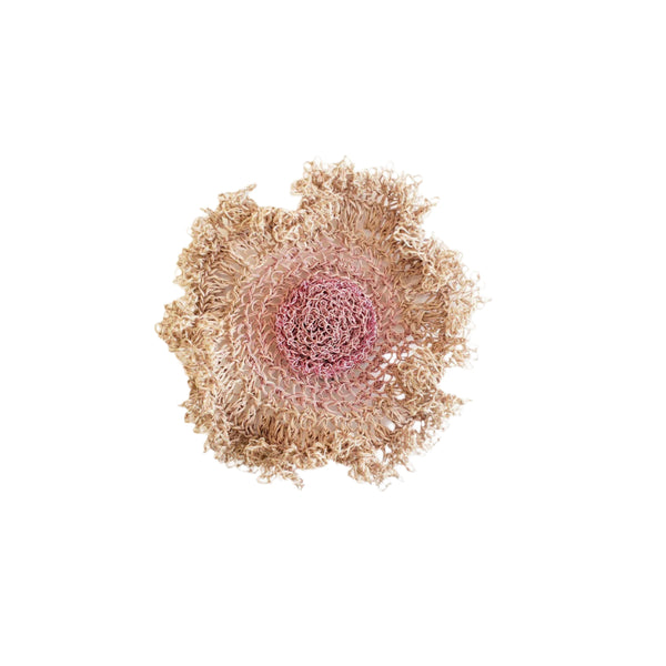 pink brooch