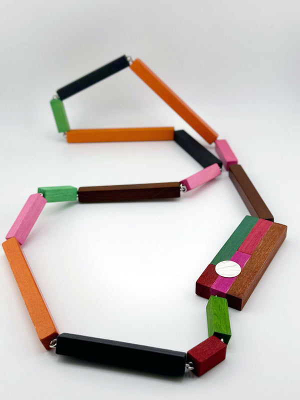wood necklace