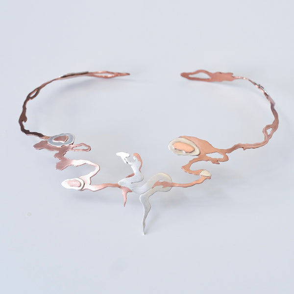 Nuwa Mending the Sky Neckpiece by Yiqi Sun
