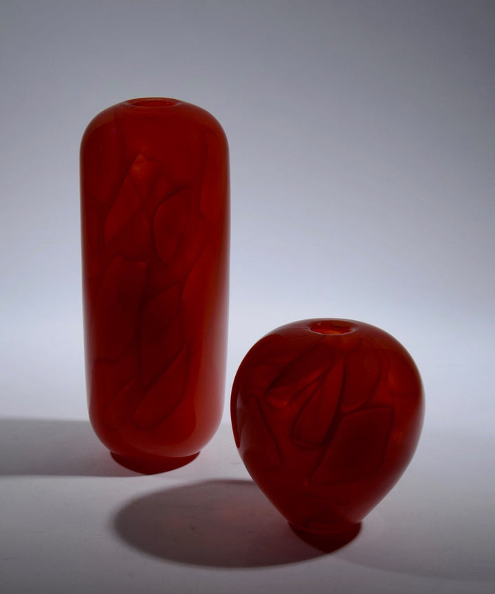 Shadow Vase Series - red