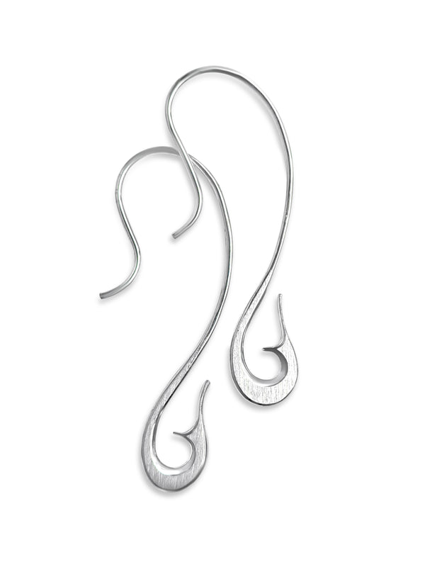 Hooked Earrings by Elinor Nelson-Hachey