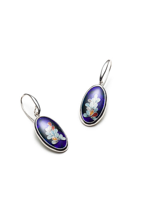 cobalt earrings