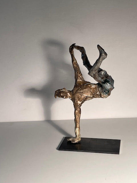 Breakdance, Ceramic Sculpture by Erin Robertson