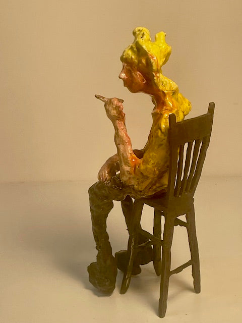 Slay, Ceramic Sculpture by Erin Robertson