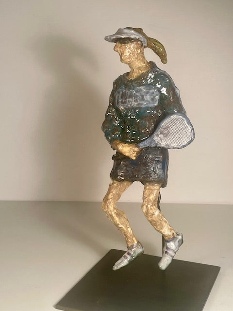 Shadow Swing, Ceramic Sculpture by Erin Robertson