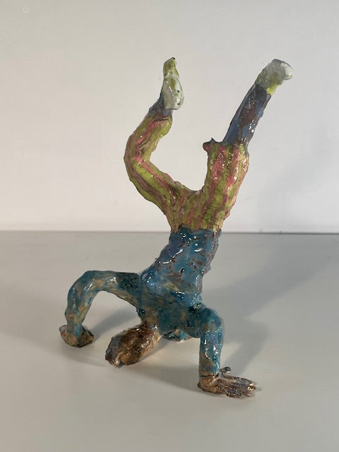 Headspin, Ceramic Sculpture by Erin Robertson