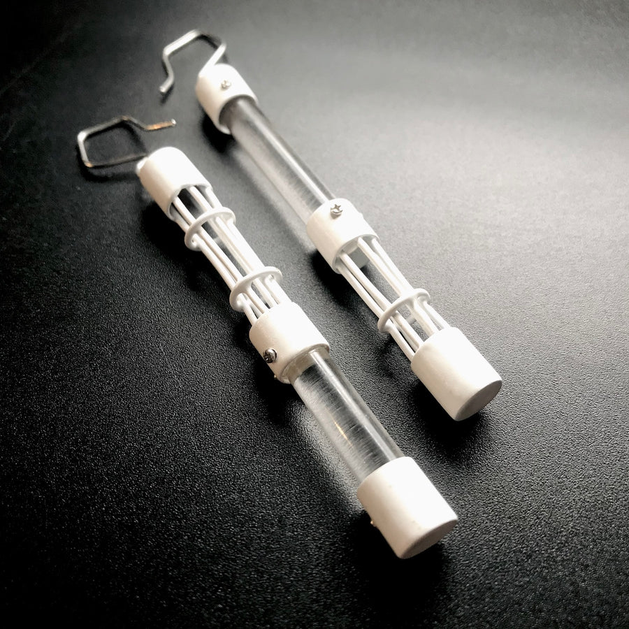 Acrylic Dangle Earrings by Emily Lewis