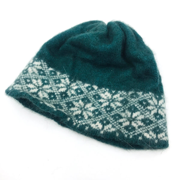 Blue-Green Nunavut Qiviut Hat
