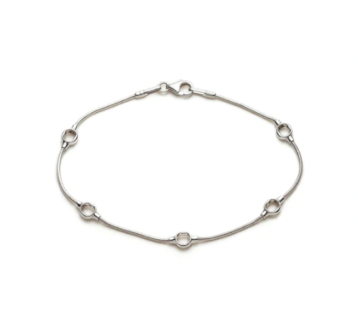silver bracelet