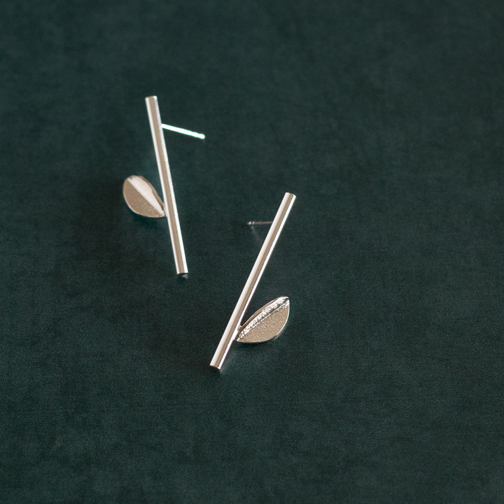 Branch Earrings by Zohre Khodarapast