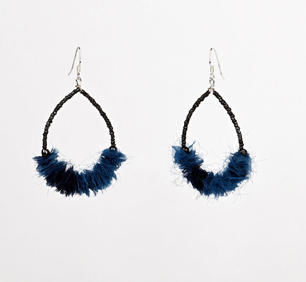 Silk Drop Earrings