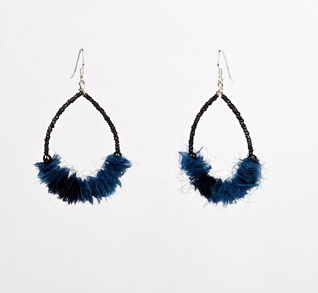 Silk Drop Earrings