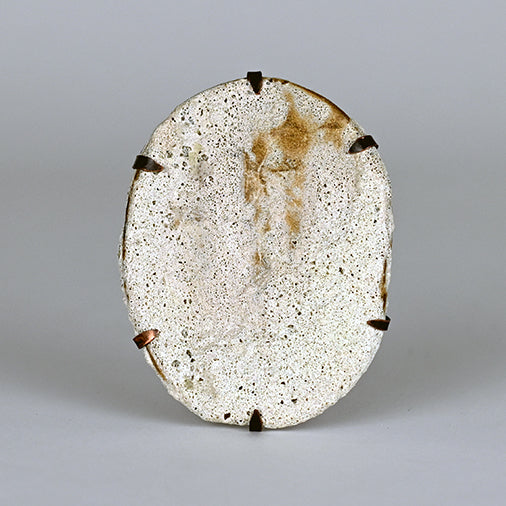 Marks of Absence, Mixed Media Brooch by Monika Urbaniak