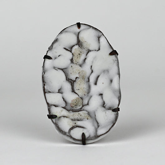 enamel brooch