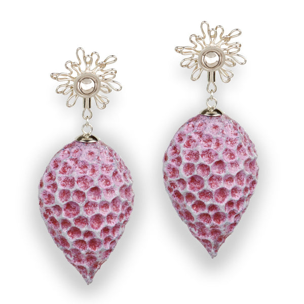 Sunburst Large Drop Earrings by Pamela Ritchie
