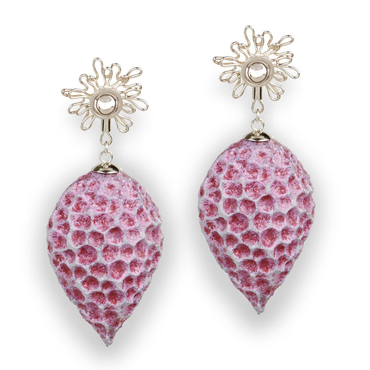 Sunburst Large Drop Earrings by Pamela Ritchie