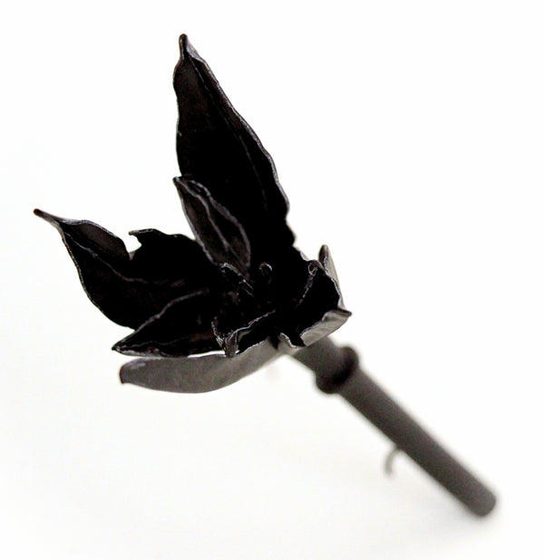 Winter, Powder Coated Bronze and Copper Brooch by Katherine McHugh