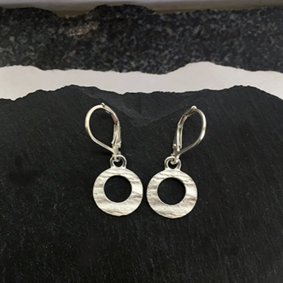 hoop drop earrings