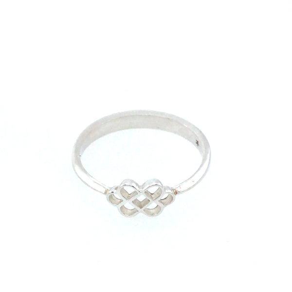 Knot Ring in Silver by Melody Juthamongkol