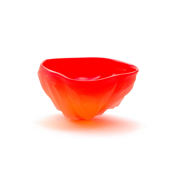 Red Undula Carved Bowl. 2023