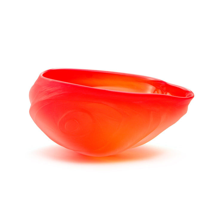 Red Undula Carved Bowl. 2023