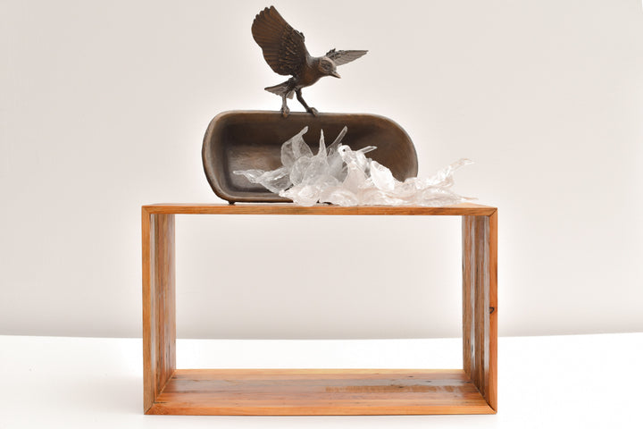 Capsized, sculpture by Anna Williams
