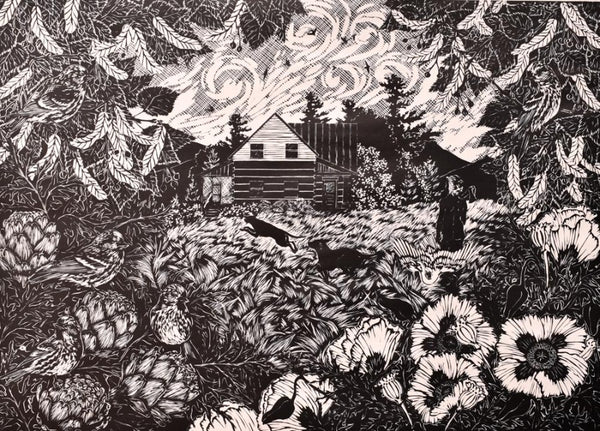 Leda and the Swan print