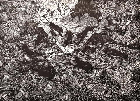 Artemis and Actaeon print