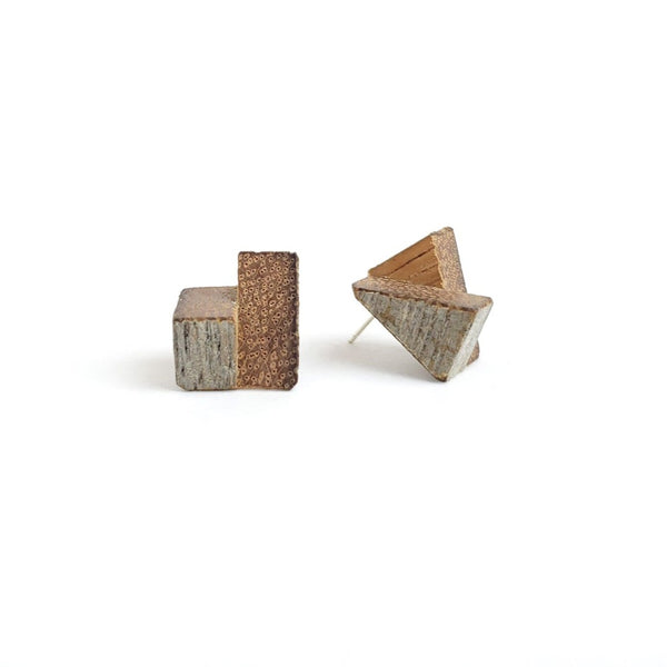 Garden Wood Studs   Recycled red oak, sterling, 0.5”, 2020. 