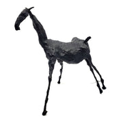 Klei II, 2007. Cast bronze sculpture of a horse. 21 x 24 x 14cm.