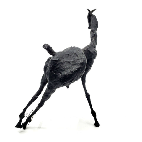 Klei II, 2007. Cast bronze sculpture of a horse. 21 x 24 x 14cm.