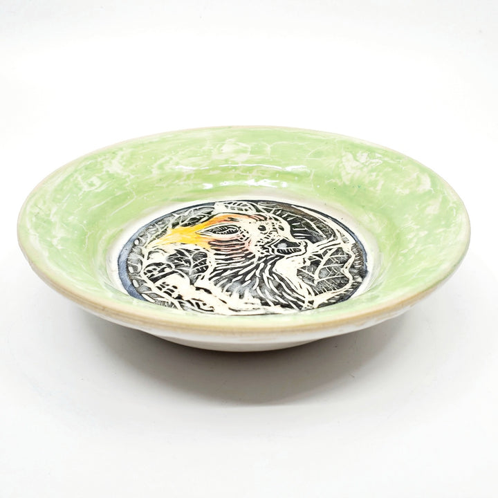 Ceramic plate: Monkey.