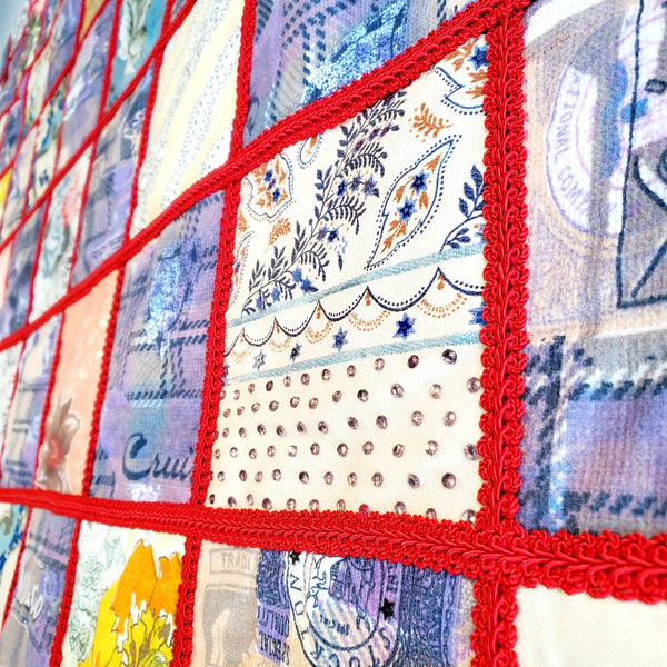 Frank: Quilt #5, from fragments.