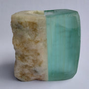 Stone and Glass Vase   Fused rock and recycled plate glass. 3.75 w x 4 h x 3 d inches