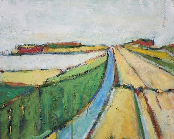 Stream, 2011. Oil on panel, 16 x 20".