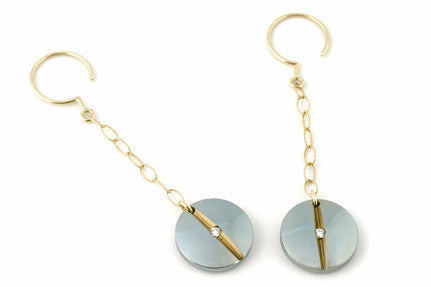 Christine Dwane diamond earrings