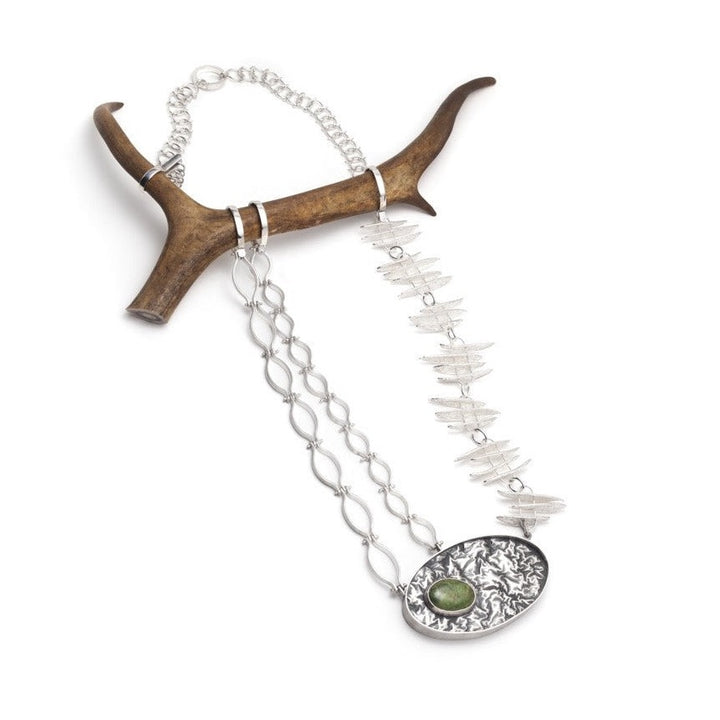 Caribou antler neckpiece