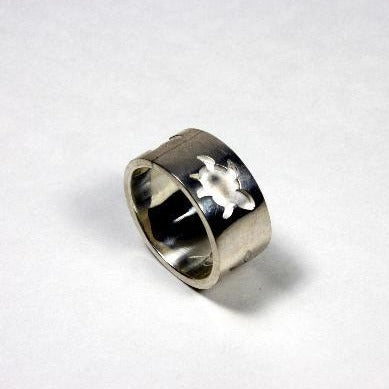 The Four Corners of Turtle, Sterling silver ring