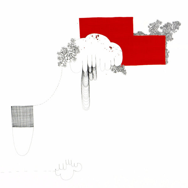 Place and Image 4, drawing with ink, gouache and pencil crayon by Rachael Wong.