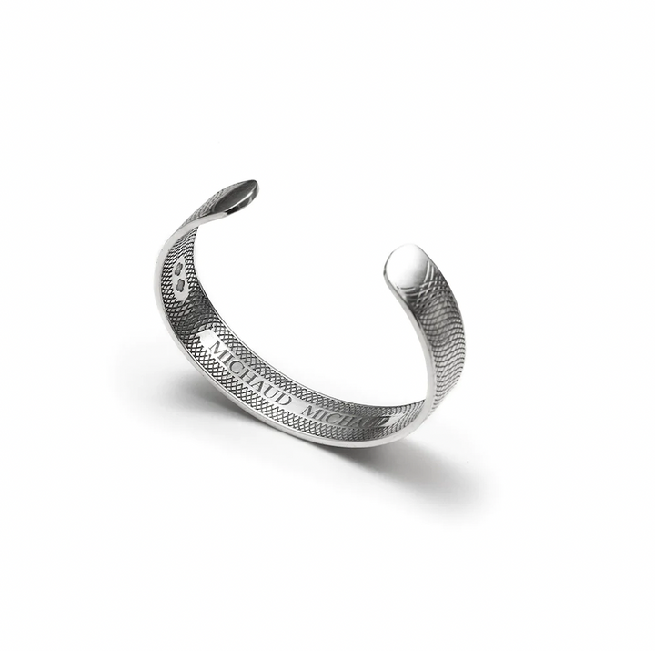 Cassivi sterling silver cuff bracelet, size medium.  