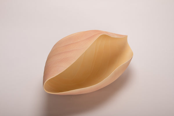 Still Breathing II, porcelain vessel