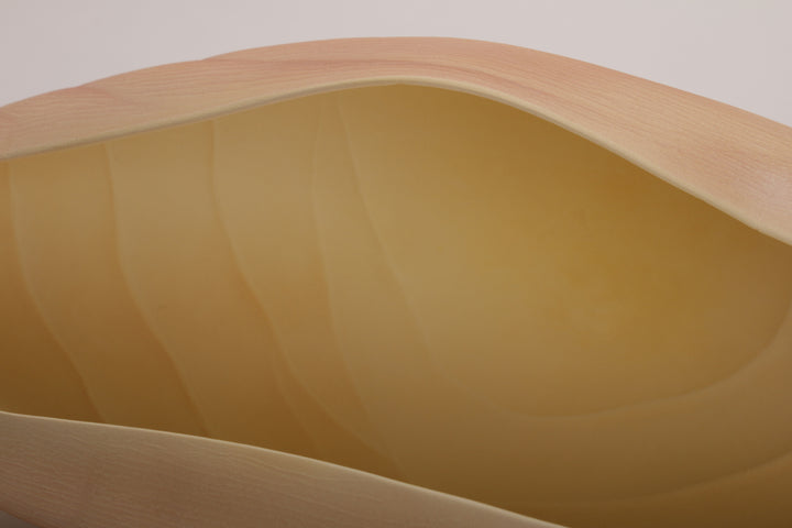 Still Breathing II, porcelain vessel DETAIL