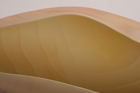 Still Breathing II, porcelain vessel DETAIL