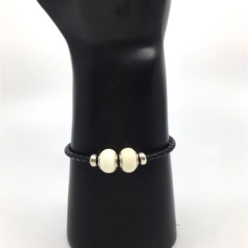 double bead bracelet